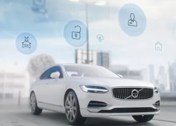 Volvo S90 exterior with a range of concierge services