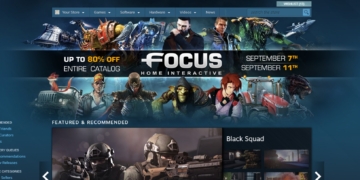 Steam Store Front Page 9.9.2017