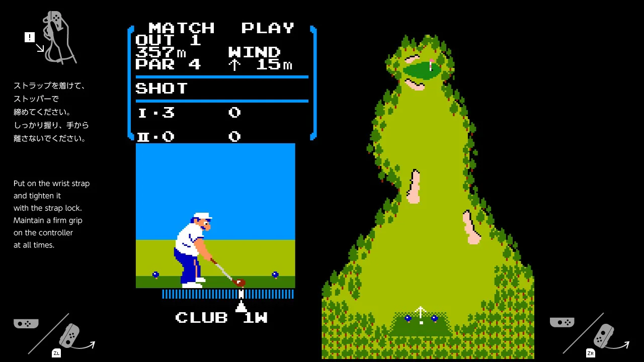Switch NES Golf 3