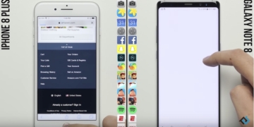 iPhone 8 Plus vs Samsung Galaxy Note 8 Speed Test