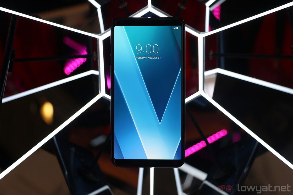 lg v30 hands on 2