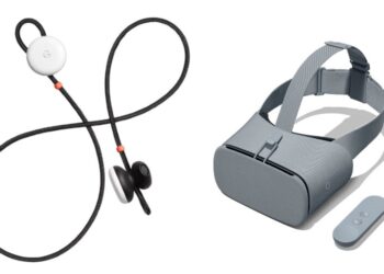 Google Pixel Buds / Daydream View VR Headset