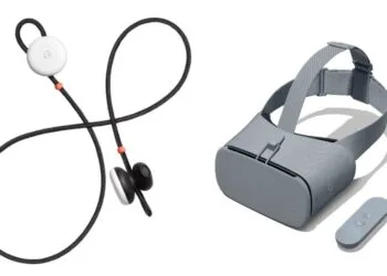 Google Pixel Buds / Daydream View VR Headset