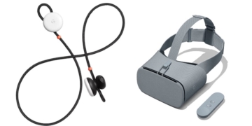 Google Pixel Buds / Daydream View VR Headset