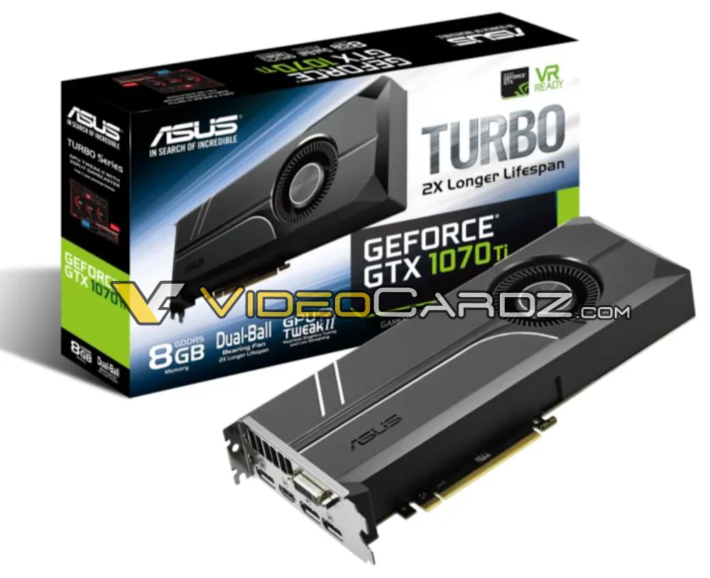 Custom Asus GTX 1070 Ti Graphics Cards Leaked 3 Asus GTX 1070 Ti Turbo