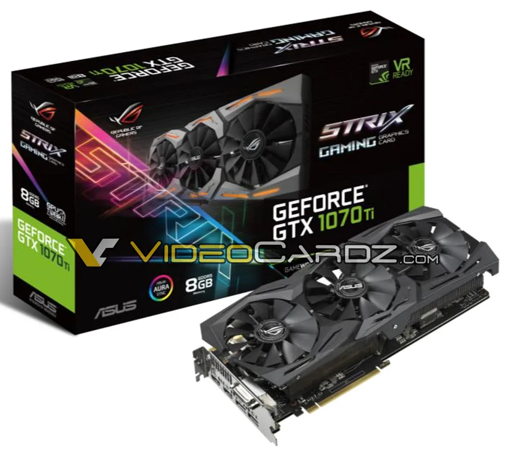 Custom Asus GTX 1070 Ti Graphics Cards Leaked 2 Asus ROG Strix GTX 1070 Ti