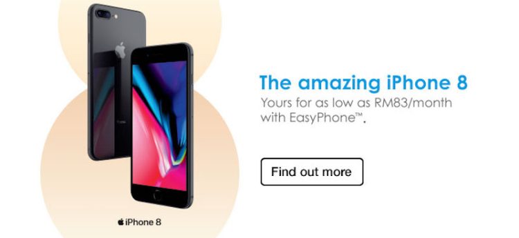 Celcom iPhone 8