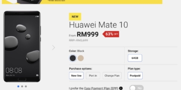 Digi Huawei Mate 10 RM999