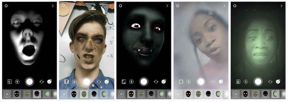 Instagram Halloween Face Filters