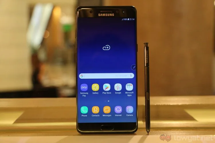 Samsung Galaxy Note FE (Image: Samsung)
