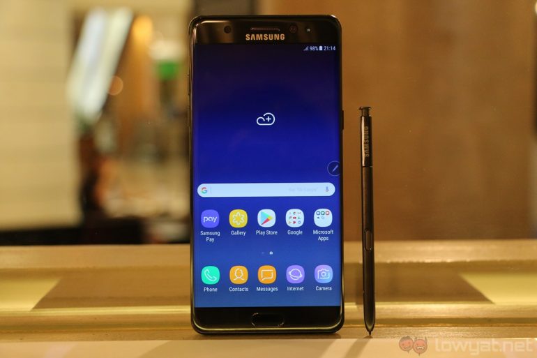Samsung Galaxy Note Fe Black