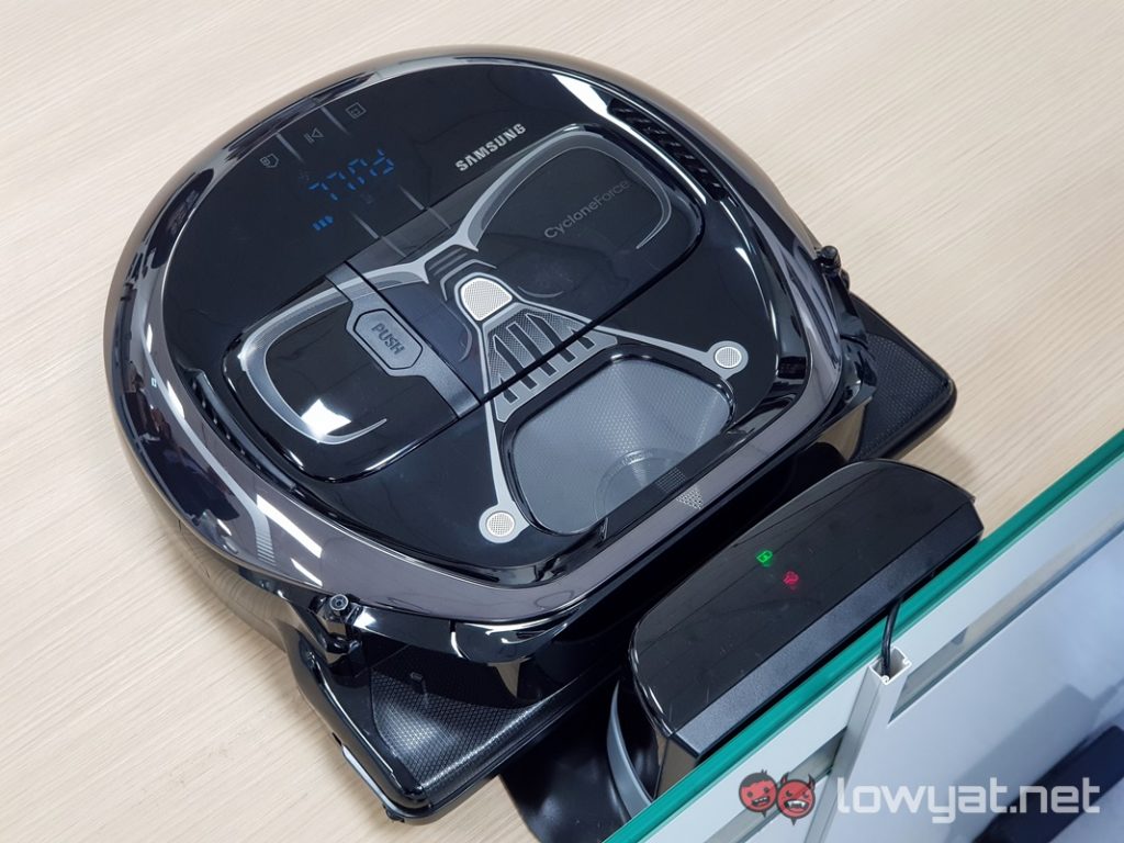 The Samsung Star Wars Limited Edition POWERbot Vacuum Cleaners Are