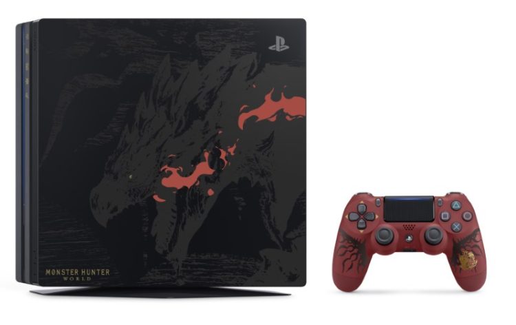 PlayStation 4 Pro Monster Hunter: World Rathalos Edition