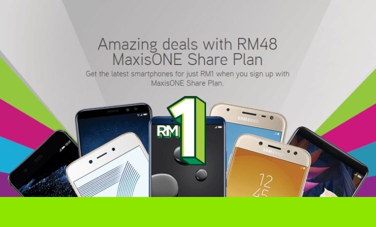 MaxisONE Share Plan RM 1 Promo