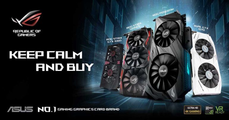 Asus Malaysia Announces New Pricing For Its Custom Gtx 10 Series