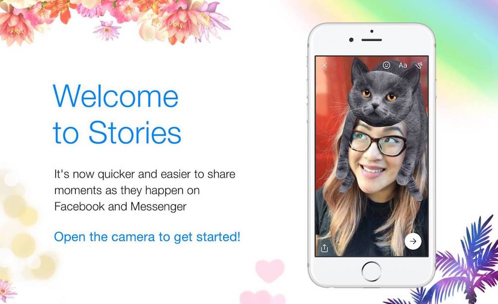 Facebook Stories Messenger