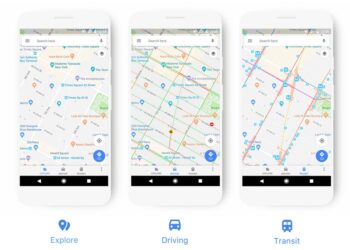 New Look for Google Maps