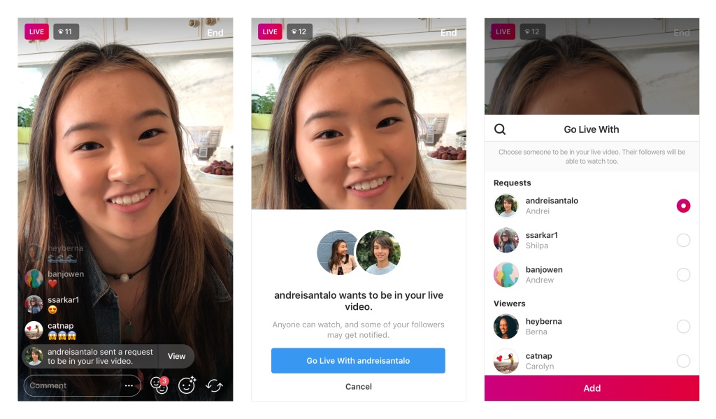 Request to Go Live With