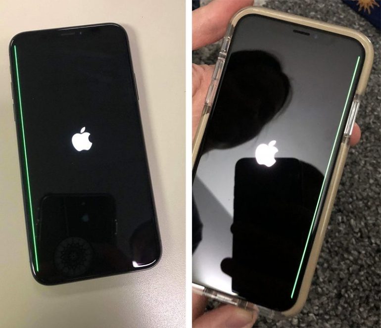 Some iPhone X Reported to Have Green Line on Screen, and
