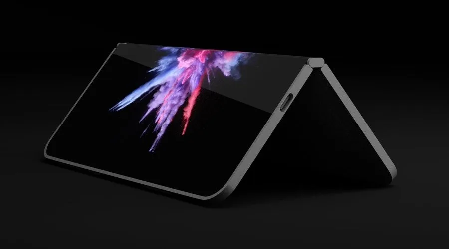 Microsoft Foldable Surface Patent 3D Renders by David Breyer