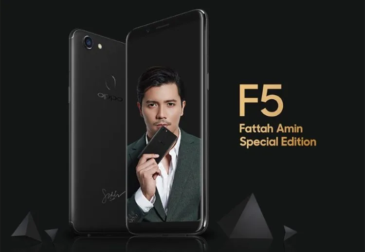 OPPO F5 Fattah Amin Special Edition