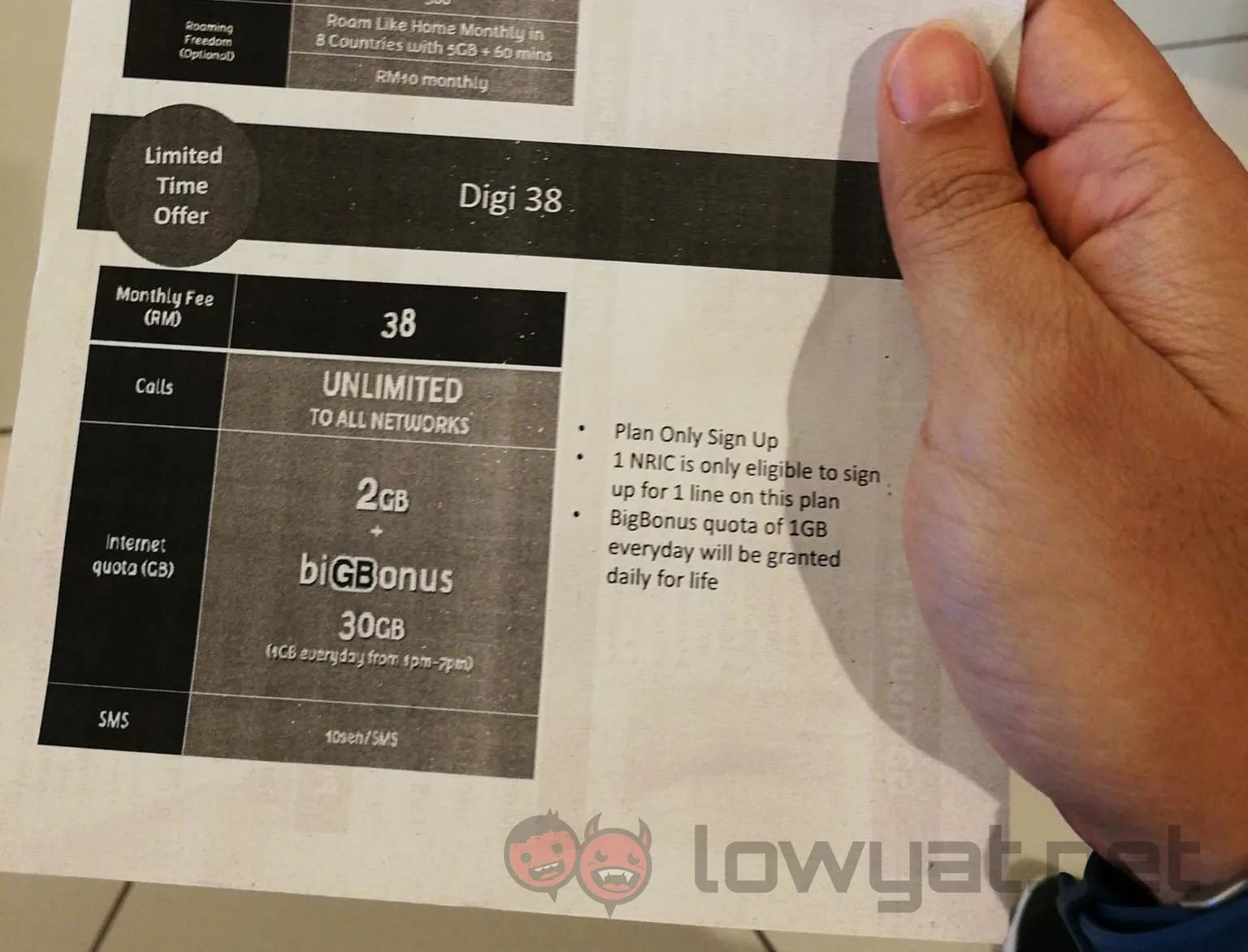 Digi Postpaid 38