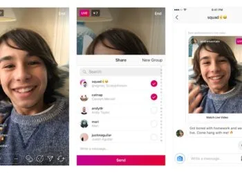 Instagram live videos in Direct