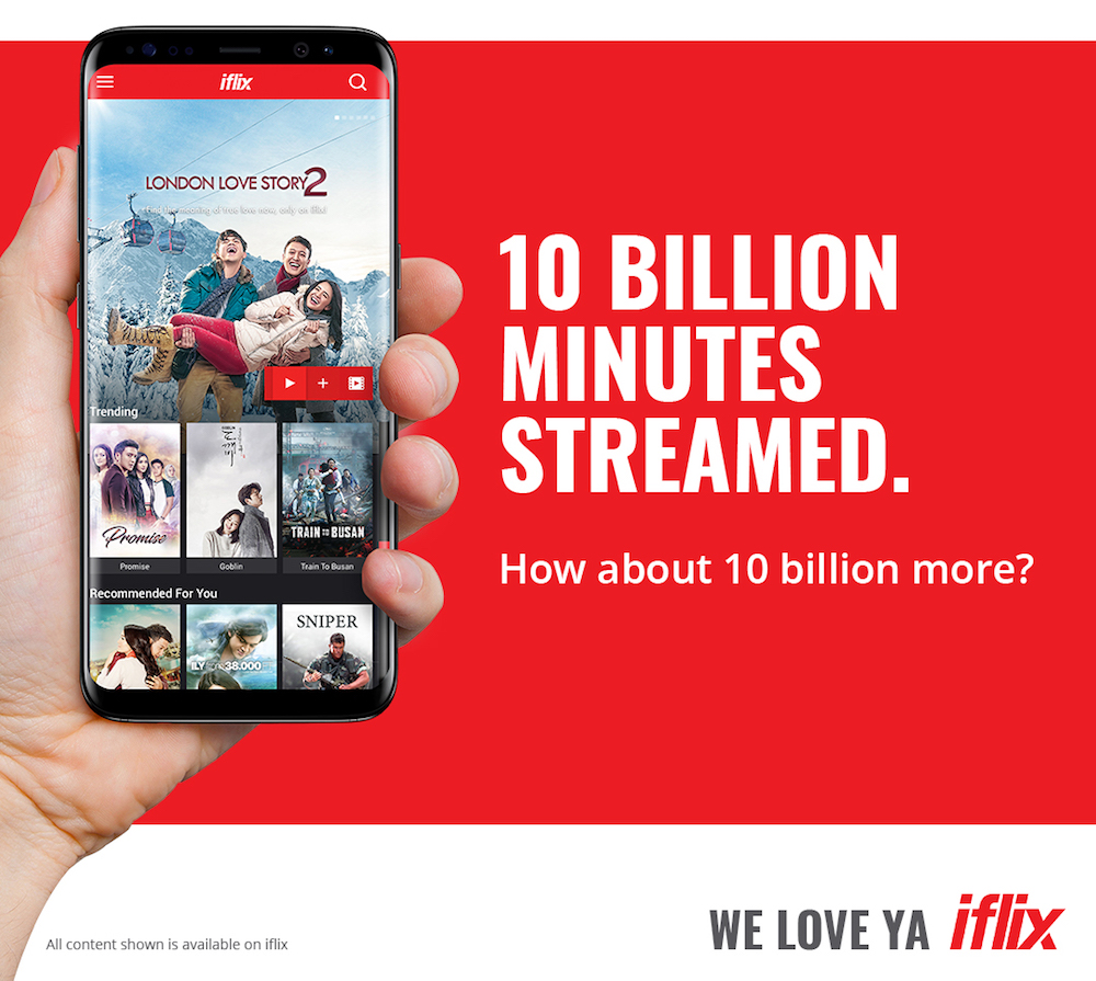 10 billion minutes streamed