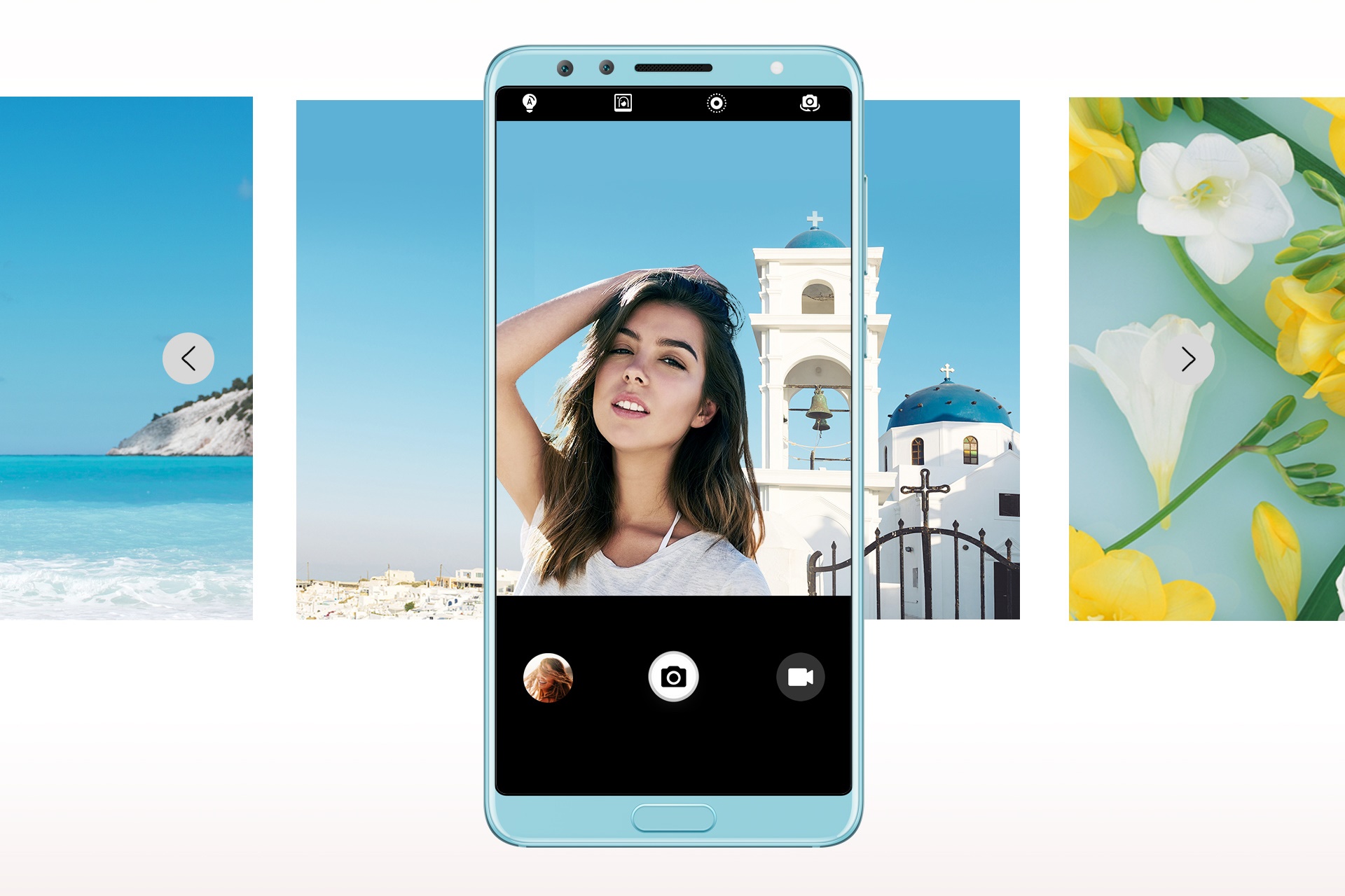 Custodia Personalizzata Per Huawei Nova 2s Con Foto E Testo - Bordo TPU + Retro In Vetro Temperato - Stampa HD