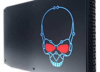 Intel on Jan. 7, 2018, launched the latest and most powerful Intel NUC to date, based on the newly announced 8th Gen Intel Core i7 processor with Radeon RX Vega M graphics. (Credit: Intel Corporation)