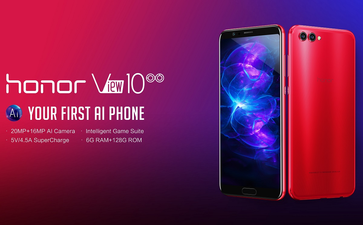 honor View 10 in Crush Red Arriving in Malaysia Next Month ...