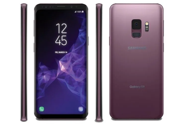 Samsung Galaxy S9 Leaked Render by Evleaks