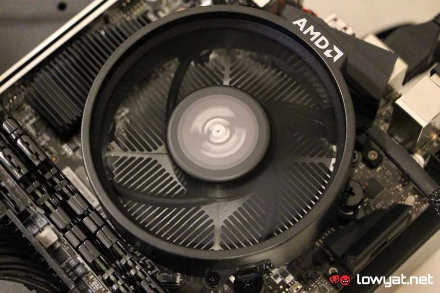AMD Ryzen 5 2400G with AMD Wraith Stealth Cooler
