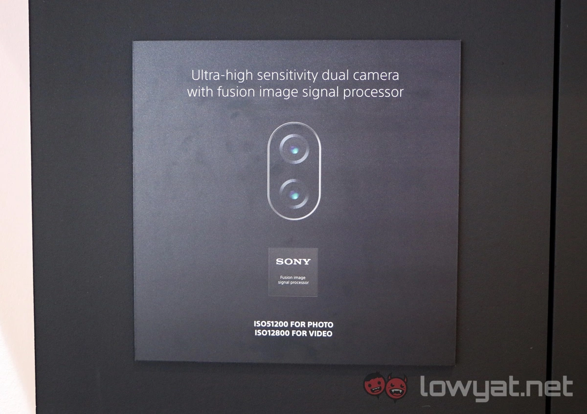 MWC 2018: Prototype Sony Dual Camera Module Shoots Up To ISO 51200