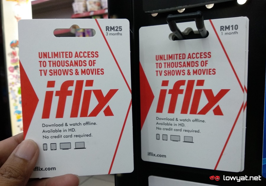 iflix Reload Card