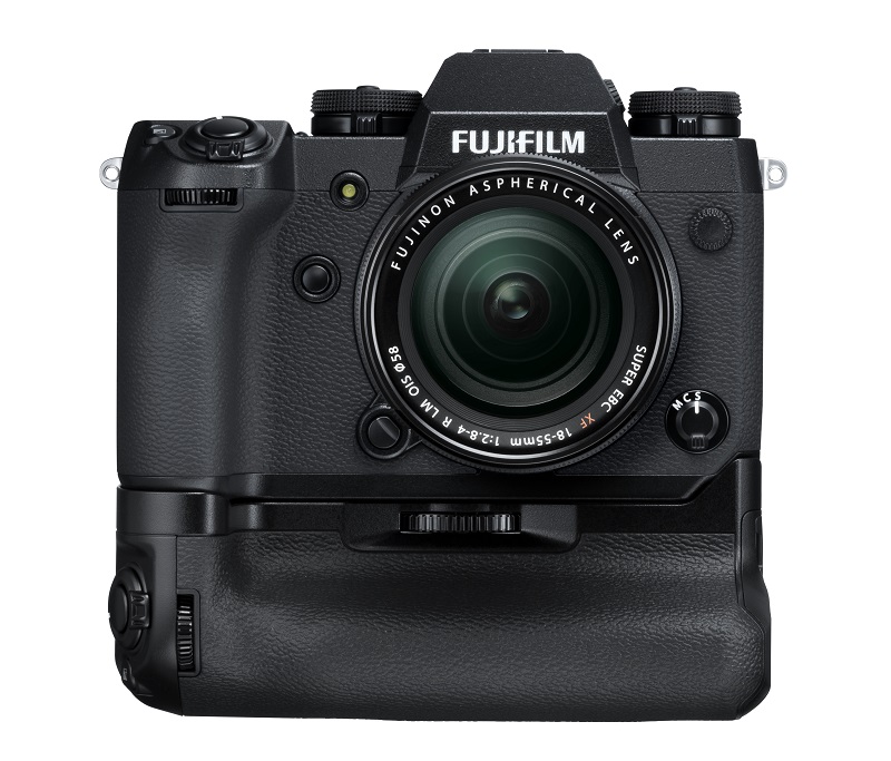 Fujifilm X H1 with batter grip