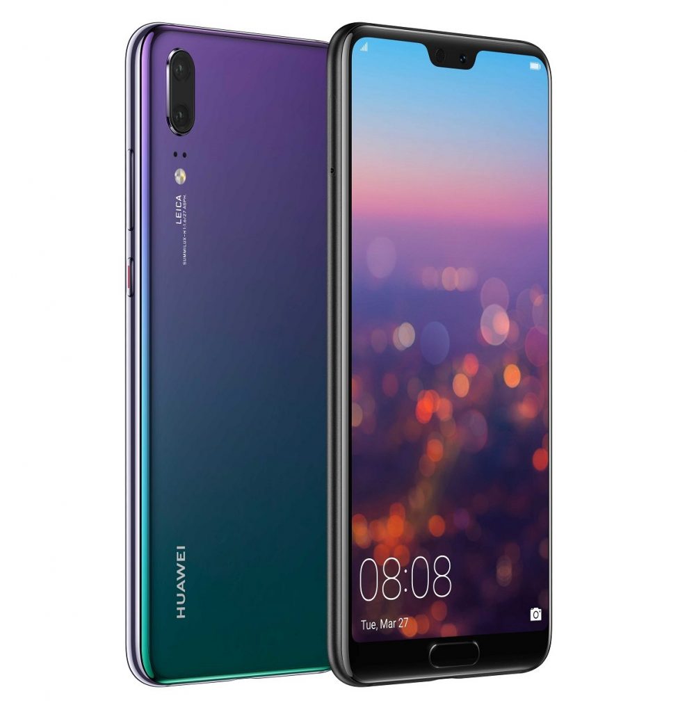 HUAWEI P20 Twilight Front and Back e1522152772405
