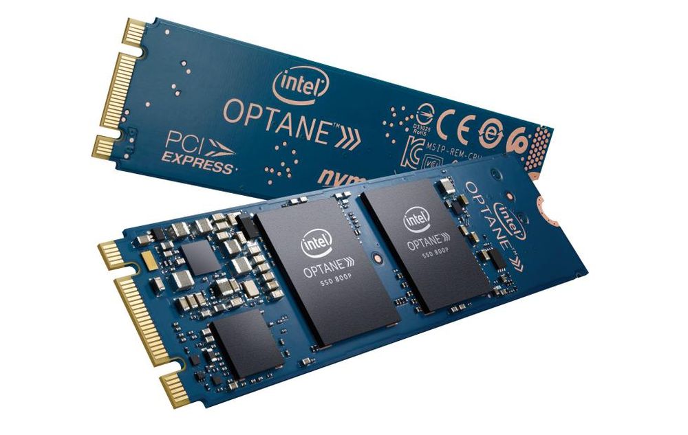 Intel optane ssd 800p product shot