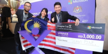 Team PINE of Malaysia - Champion, Microsoft Imagine Cup APAC Finals 2018
