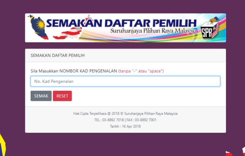 My Voter Information - Voter Search