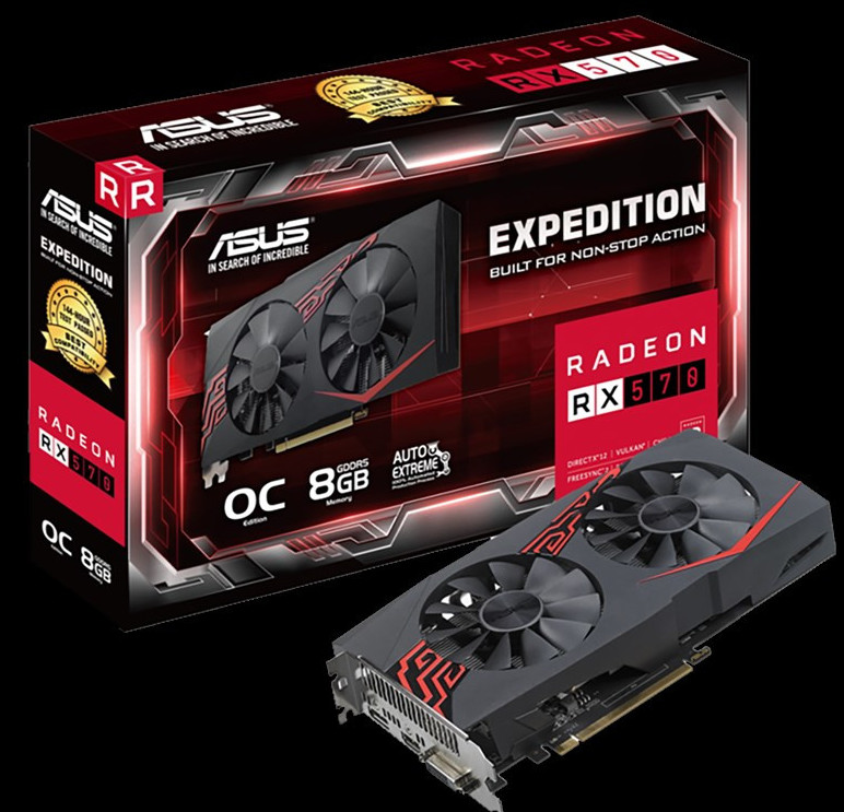 Asus RX 570 Expedition 1