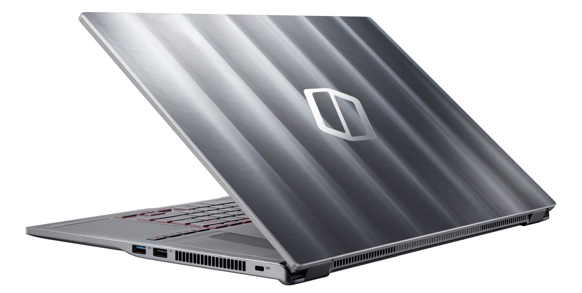 Samsung Notebook Odyssey Z back