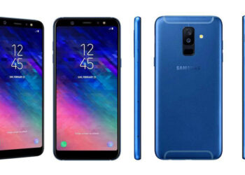 Samsung Galaxy A6+ In Blue