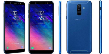 Samsung Galaxy A6+ In Blue