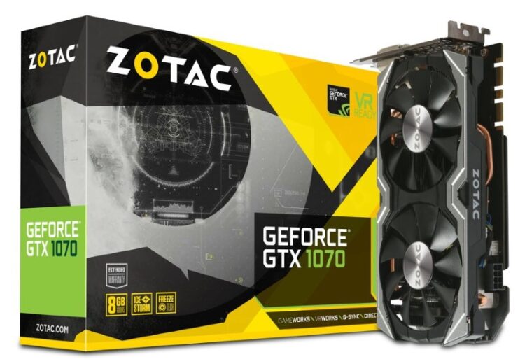 ZOTAC GeForce GTX 1070 Mini
