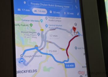 Google Maps Motorcycle Mode 001