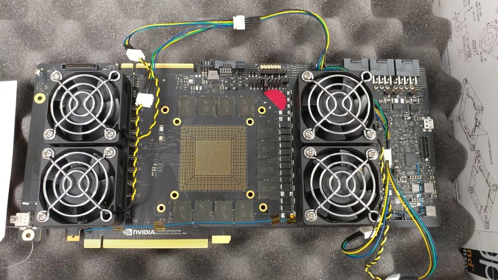 Nvidia GDDR6 Prototype Board