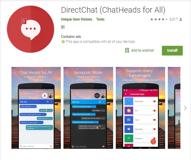 DirectChat Android