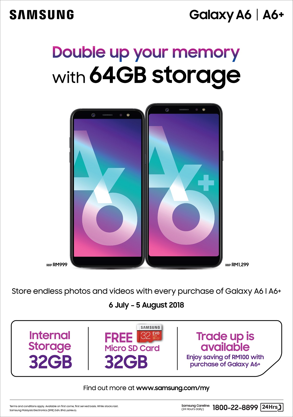 Samsung Malaysia Trade In Promotion Offering Rm100 Off Galaxy A6 Lowyat Net