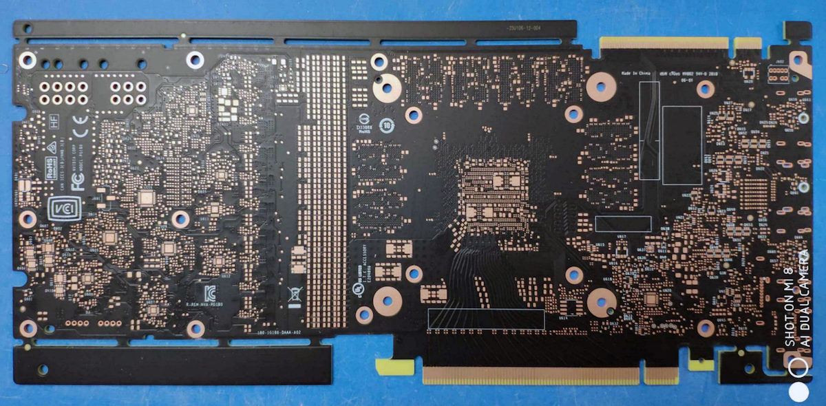 Nvidia GTX 1180 PCB Leak 2